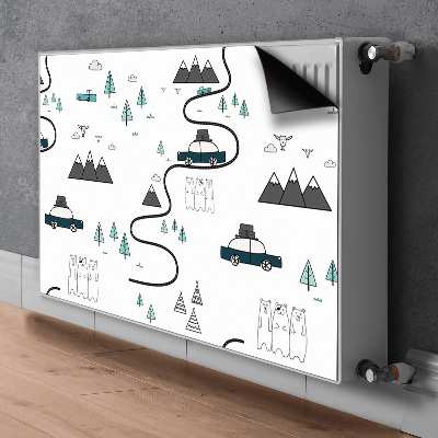 Magnetiskt radiatorskydd Rese tema