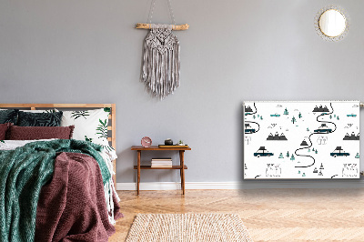 Magnetiskt radiatorskydd Rese tema