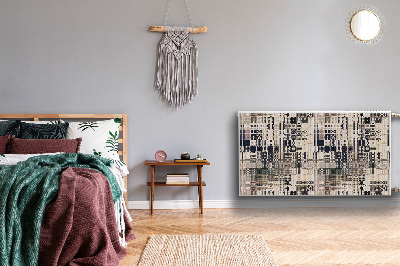 Magnetiskt radiatorskydd Kakel i Boho stil