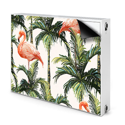 Magnetisk radiatorkåpa Flamingos