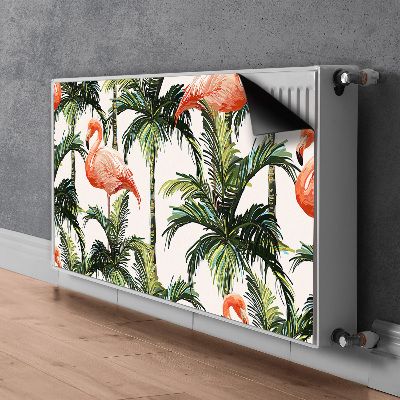 Magnetisk radiatorkåpa Flamingos