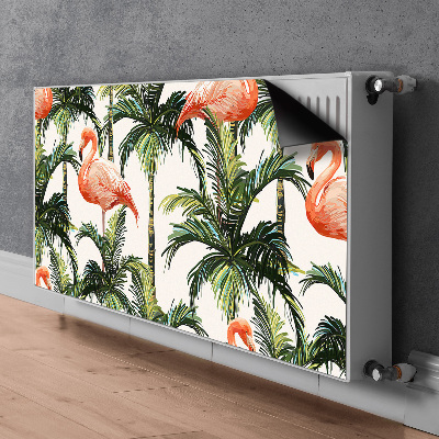 Magnetisk radiatorkåpa Flamingos