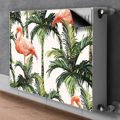 Magnetisk radiatorkåpa Flamingos