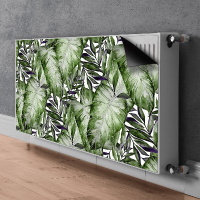 Magnetisk radiatorkåpa Monstera löv