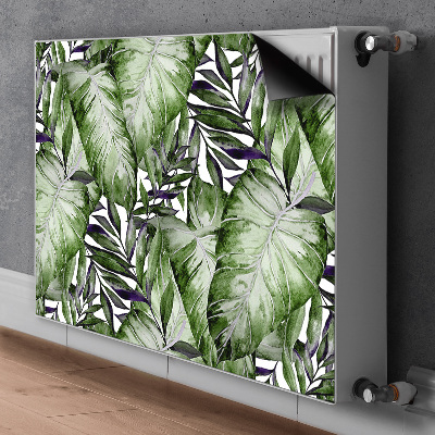 Magnetisk radiatorkåpa Monstera löv