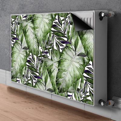 Magnetisk radiatorkåpa Monstera löv