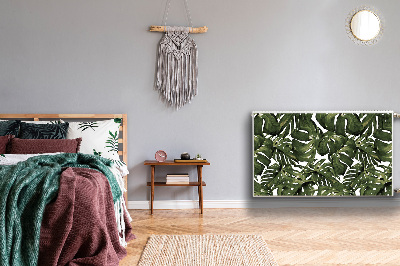 Magnetisk radiatorkåpa Monstera löv