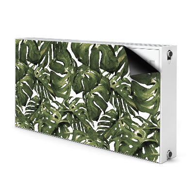 Magnetisk radiatorkåpa Monstera löv