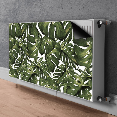 Magnetisk radiatorkåpa Monstera löv