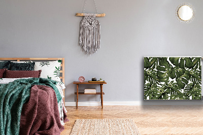 Magnetisk radiatorkåpa Monstera löv