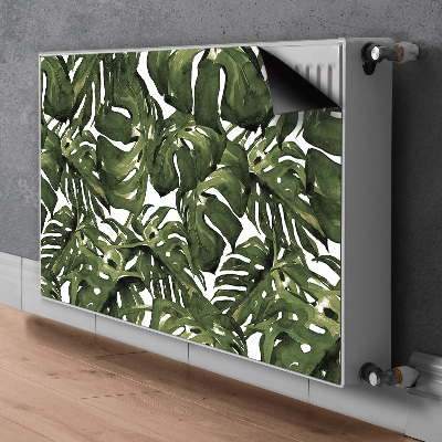 Magnetisk radiatorkåpa Monstera löv