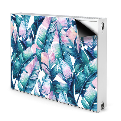 Magnetisk radiatorkåpa Regnbågens blad