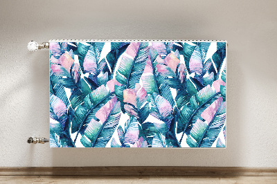 Magnetisk radiatorkåpa Regnbågens blad