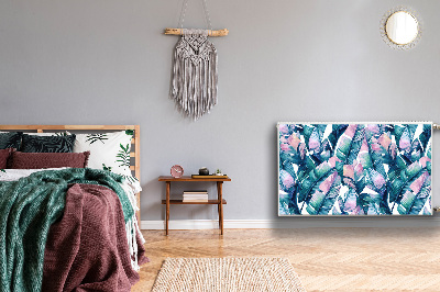 Magnetisk radiatorkåpa Regnbågens blad