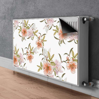 Magnetisk radiatorkåpa Vårblommor