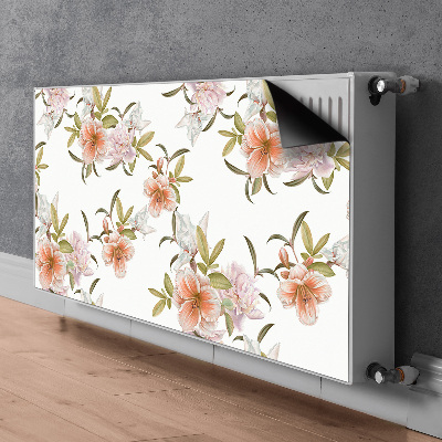 Magnetisk radiatorkåpa Vårblommor