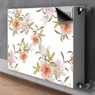 Magnetisk radiatorkåpa Vårblommor