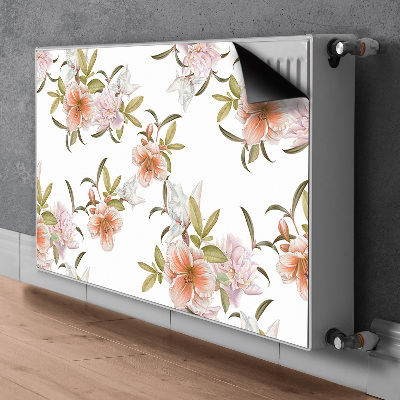 Magnetisk radiatorkåpa Vårblommor