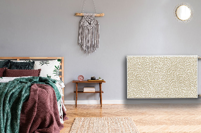 Magnetisk radiatorkåpa Beige Boho-tårar