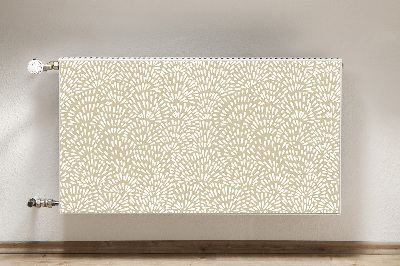 Magnetisk radiatorkåpa Beige Boho-tårar