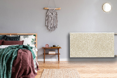 Magnetisk radiatorkåpa Beige Boho-tårar