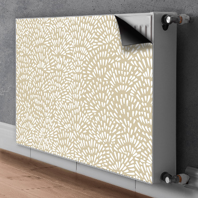 Magnetisk radiatorkåpa Beige Boho-tårar