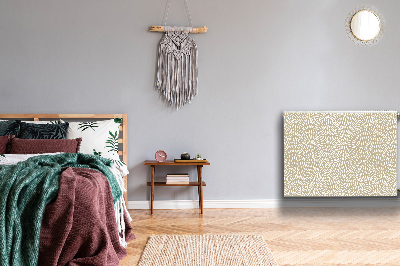 Magnetisk radiatorkåpa Beige Boho-tårar