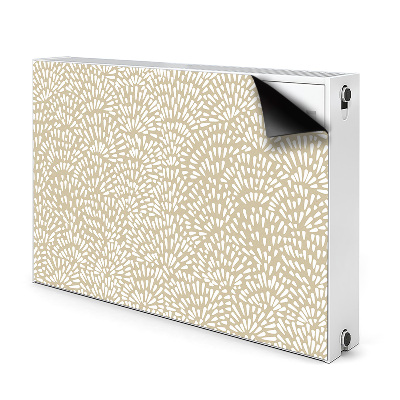 Magnetisk radiatorkåpa Beige Boho-tårar