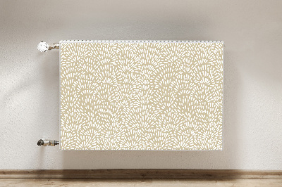 Magnetisk radiatorkåpa Beige Boho-tårar