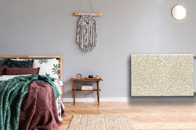 Magnetisk radiatorkåpa Beige Boho-tårar