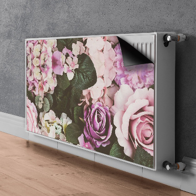 Magnetisk radiatorkåpa Barockblommor