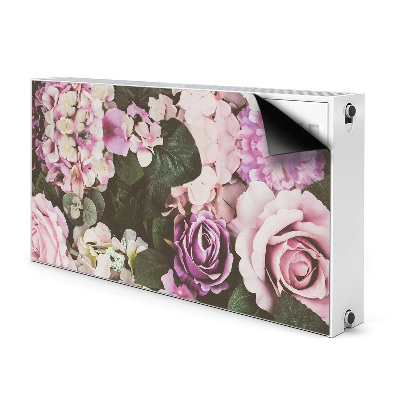 Magnetisk radiatorkåpa Barockblommor