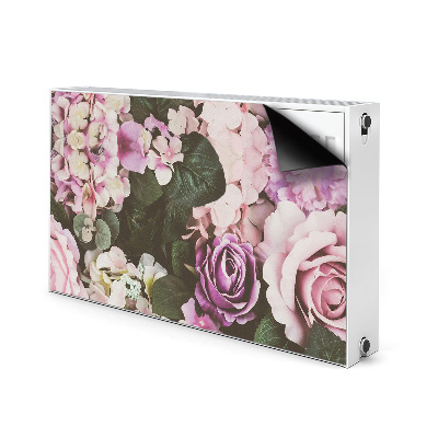 Magnetisk radiatorkåpa Barockblommor