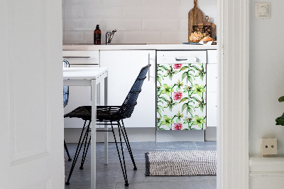 Magnetisk diskmaskinskåpa Vårblommor