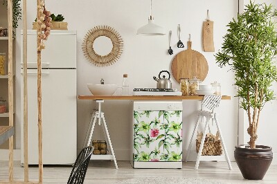 Magnetisk diskmaskinskåpa Vårblommor