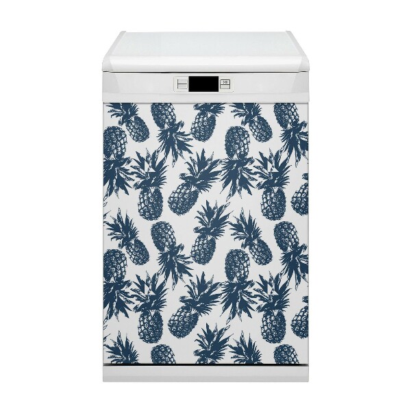 Magnetmatta för diskmaskin Grå ananas