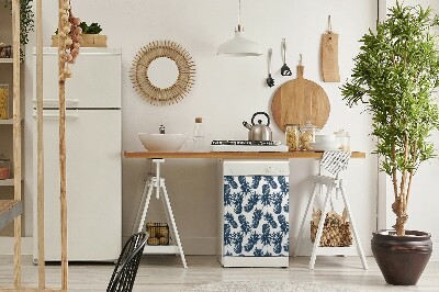 Magnetmatta för diskmaskin Grå ananas