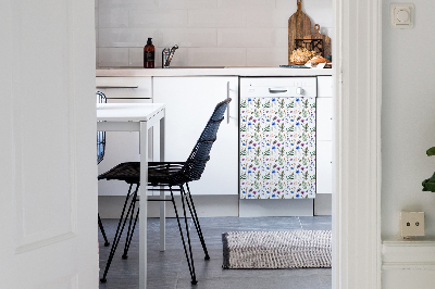 Dekorativ magnet för diskmaskin Blommor från ängen