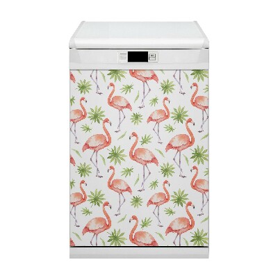 MAT diskmaskinsmagnet Flamingos