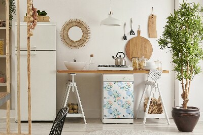 Magnetmatta för diskmaskin Tropiskt mönster