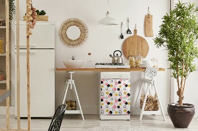Magnet för diskmaskin Geometriska prickar