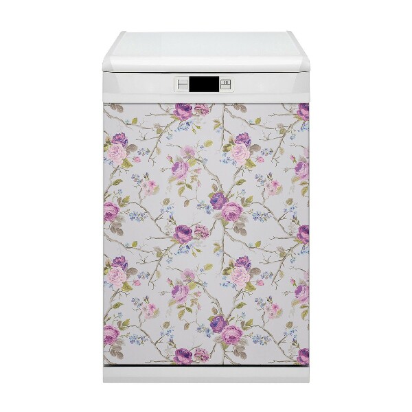 Magnetisk diskmaskinsmatta De blommande träden