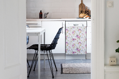 Magnetisk diskmaskinsmatta De blommande träden