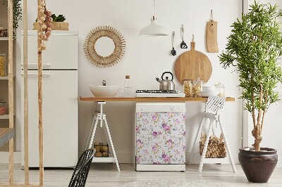 Magnetisk diskmaskinsmatta De blommande träden