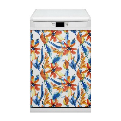 Magnet för diskmaskin Soliga blommor