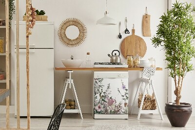 Magnet för diskmaskin Pastellträdgård