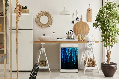 Magnet för diskmaskin Blå partiklar