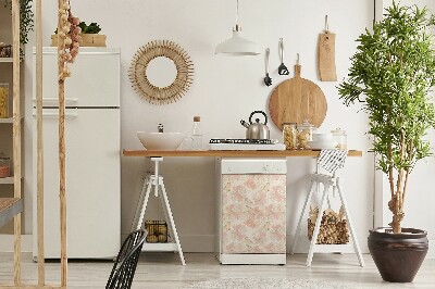 Magnetisk diskmaskinsmatta Beiga fåglar
