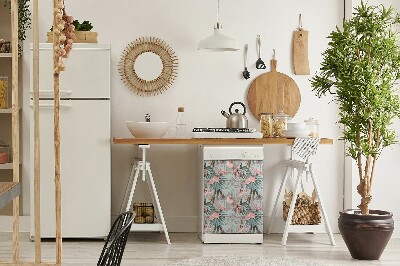Magnet diskmaskinsmatta Pastellblommor