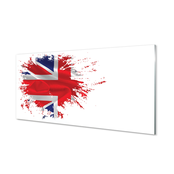 Tavla plexiglas Storbritanniens flagga